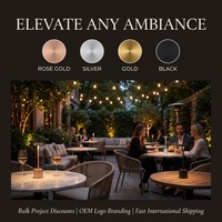 Lampe de lecture sans fil LED avec chargeur, capteur tactile, lampe de chevet de bureau, décoration de la maison, chambre à coucher, bar, hôtel, restaurant