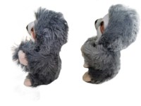 Bracelets paresseux en peluche personnalisés, anneau à pression animal en peluche mignon, vente en gros, jouet animal en peluche pour bébé, décorations