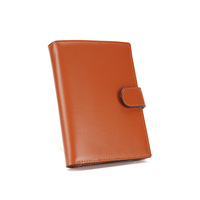 Cartera de Piel Sintética Personalizable con Logotipo, Multifuncional, para Documentos y Tarjetas, Tendencia 2025, Gran Venta