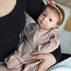 Bambole Reborn VTU da 18 Pollici, Realistiche e Morbide in Silicone, Set Completo di Moda per Bambini, Bambole Neonato Realistiche per Bambine e Bambini - Product Image 2