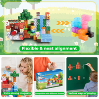 Bloques Magnéticos de Construcción para Niños: Juguetes Sensoriales y Didácticos, Regalos Creativos, Set de Bloques Magnéticos para Edades 3+
