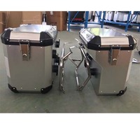 Top case arrière en aluminium pour moto / Valise latérale en aluminium pour moto à prix compétitif en gros