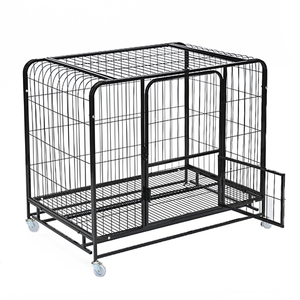Jaulas para perros de tubo cuadrado de Metal duradero al por mayor, perrera plegable resistente para perros, casas transpirables para perros grandes - Product Image 5