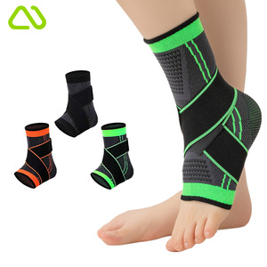 Oem ODM có thể điều chỉnh đàn hồi nén Nylon mắt cá chân hỗ trợ thể dục thể thao bảo vệ bảo vệ Bọc - Product Image 1