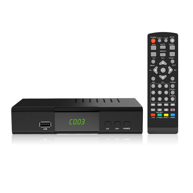 Dvb-t2 c Terrestrial Digital TV Dvb T2 Receiver Hevc H.265 Dvb-t2 FTA Set-top Box Dvb-t2 Set Top Box Tv Digital