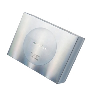 350 gram Sliver thẻ giấy Cmyk in ấn chăm sóc da Kem Hộp Giấy Bộ mảnh lá Logo tại chỗ UV mỹ phẩm hộp giấy - Product Image 1