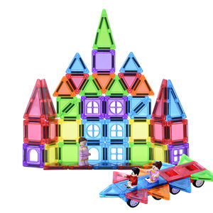 MAGPLAYER - Juego de Construcción Magnético Portátil, Bloques Magnéticos Educativos <span class=keywords><strong>para</strong></span> Niños Pequeños - Product Image 1