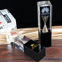 Nouveau Design, Football, verre, métal, acrylique, pièces, trophée en cristal