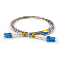 Kabel Patch Fiber Single Mode Berpelindung LC ke LC ke SC |   Kabel Duplex Outdoor Indoor 9/125 3/4.8/7mm untuk Jaringan & Stasiun Basis