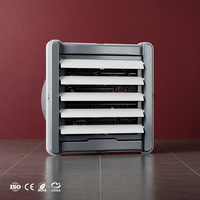 Calentador de Agua Caliente de 25.5kW para Almacén, Montaje en Techo, Motor de CA de Bajo Ruido, Alta Eficiencia, 3500 M3/h