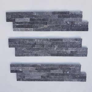 Mosaïque de marbre gris naturel de style moderne, revêtement mural intérieur, carrelage en pierre avec finition polie pour les applications hôtelières en vente - Product Image 2