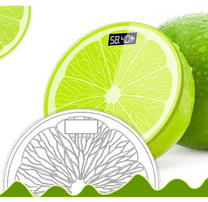 उच्च परिशुद्धता बैटरी पावर Weiging बाथरूम पैमाने 180kg डिजिटल शरीर तराजू वजन समारोह टेम्पर्ड ग्लास + एबीएस प्लास्टिक OEM - Product Image 2