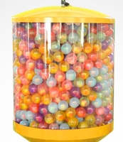 2025 haute qualité 100mm grande Capsule distributeur automatique pièce/jeton exploité balles rebondissantes Capsule jouet distributeur automatique