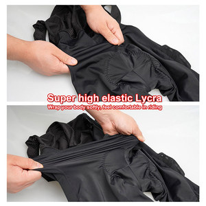 <span class=keywords><strong>Pantaloncini</strong></span> da Ciclismo Darevie Personalizzati con Tasche Cargo, Abbigliamento da <span class=keywords><strong>Bicicletta</strong></span> con Tasche Laterali, <span class=keywords><strong>Pantaloncini</strong></span> Neri da Ciclismo <span class=keywords><strong>per</strong></span> Uomo - Product Image 4