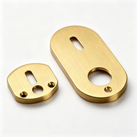 Pièces de quincaillerie en laiton usinées CNC sur mesure, composants de précision, vente chaude