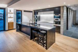 Luxury High-End Household Integrated <b>Kitchen</b> Storage Cabinet Solid Wood Customization <b>Furniture</b> From Whole House Factory - Product Image 4