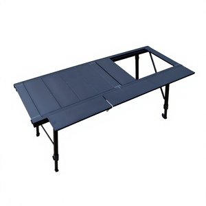Venta directa de fábrica Mesa de picnic plegable para barbacoa para acampar 4 unidades Mesa IGT plegable de aluminio - Product Image 1