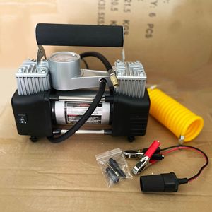 Inflador de Neumáticos Portátil de Doble Cilindro de Alta Resistencia de 12 V y 150 PSI para SUV LVDUAN DC 12 V - Product Image 5
