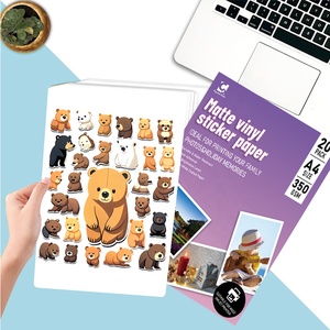 Bán Hot Fanyi tấm tùy chỉnh FBA Matte PP Vinyl không thấm nước cho máy in phun 8x11 trong suốt <span class=keywords><strong>A4</strong></span> Glossy Sticker giấy - Product Image 6