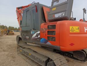 Motor de Excavadora hidráulica diésel sobre orugas HITACHI ZX120 usado de alta calidad, componentes básicos de precio barato, incluye bomba de caja de cambios - Product Image 3