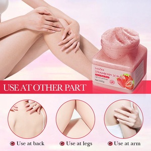 Exfoliante Corporal con Múltiples Sabores de Frutas, Marca Privada, Purifica, Exfolia, Limpia, Suaviza y Blanquea la Piel del Rostro y Cuerpo - Product Image 4