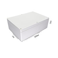Boîtier de jonction électrique industriel étanche IP65 en plastique ABS et PC, 115*90*55mm, pour extérieur