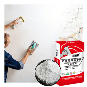 Acrilico scremato stucco Super bianco a prova di muffa per pareti in calcestruzzo e cartongesso resistente all'umidità facile applicazione con spazzola acqua - Product Image 4