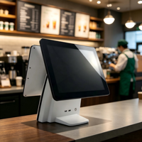Terminal Punto de Venta DigenCe DC-1507 con Pantalla Táctil LED TFT de 15 Pulgadas, Sistema Todo en Uno con Sistema Operativo Windows/Linux, Impresora Térmica para Supermercado