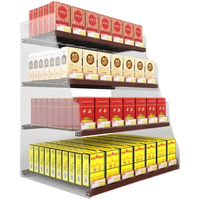 Vente chaude petit présentoir à cigarettes mural