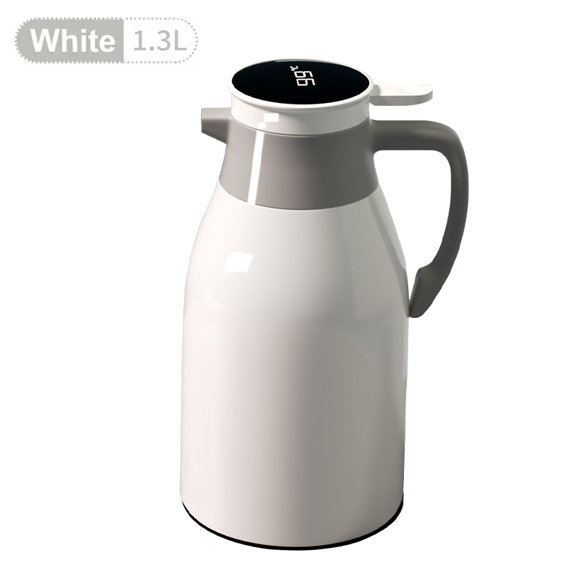 Household Smart Large Capacity Stainless Steel Glass Thermos Kettle Digital Temperature Display 24-36 Hours Thermal Applicable view 3
