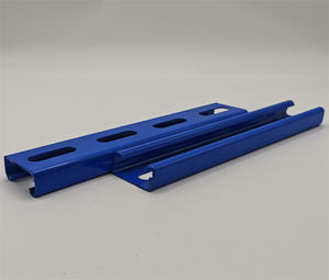 CE認証取得済み高品質Q235鋼材スロット付き鋼材プロファイルユニストラットC型鋼ストラット - Product Image 3