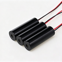 Module laser bleu ZhonNa 450nm BlueDot, DC 3V-5V, 10x30mm, tête en métal bronze, source photoélectrique, neuf, garantie 3 mois, 80mW