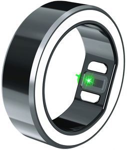 CITICITY NFC แหวนนิ้วอัจฉริยะ วัดอัตราการเต้นของหัวใจ ออกซิเจนในเลือด เครื่องวัดการนอนหลับ กีฬา สุขภาพ ฟิตเนส ตัวติดตามการออกกำลังกาย มัลติฟังก์ชั่น สวมใส่ได้ อัจฉริยะ - Product Image 1