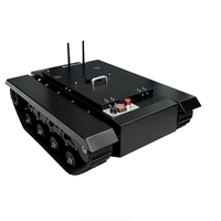 Plataforma de Desarrollo de Robots Industriales Todoterreno TR500S WD-HM con Chasis de Orugas de Goma, Motor DC sin Escobillas de 0.3kW, 4WD, 50kg