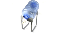 Fabricant et fournisseur chinois, vente en gros de porte-bouteilles d'eau en acier métallique pour bureau, simple, 5 gallons, avec robinet