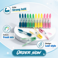 Pinces à linge et épingles multifonctionnelles en plastique PP durables et faciles à utiliser pour le linge et l'organisation du salon