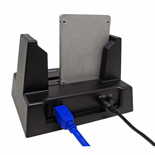 ABS Plastic SATA Hard Disk Drive Enclosure for Laptop 2.5/3.5 Inch External HDD Docking Station with Switch SATA HDD Enclosure
