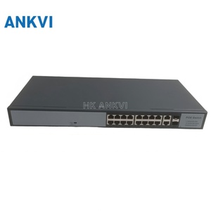 สวิตช์กิกะบิต POE 16+2+2 SFP แบบติดตั้งบนแร็ค IEEE802.3AT AF 128G KU-9016G - Product Image 1