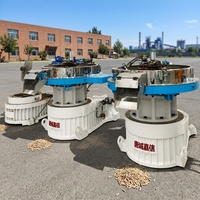 Machine à granulés à anneau, entraînement automatique par engrenages avec système de lubrification pour moulin à aliments, haute capacité, fiable