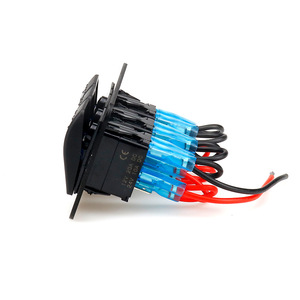 สวิตช์แผงควบคุมรถยนต์แบบสามทาง Weichuang 12V 20A DC สำหรับการติดตั้งเพิ่มเติม อัพเกรด ใช้กับรถบ้านและเรือยอชท์ - Product Image 3