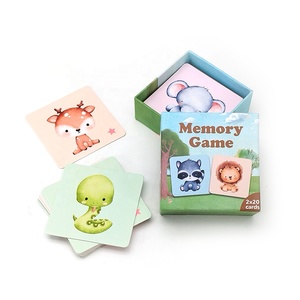 Cartes mémoire de jeu pour enfants avec emballage personnalisé OEM, jeu familial avec boîte en papier, marque Hicreate, certifiées <span class=keywords><strong>SMETA</strong></span> 4P - Product Image 3