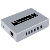 DTECH 1080P Kaskaden übertragung Cat5 Cat6 4k 120m IP-Sender HDMI Extender
