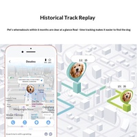 Traceur GPS pour animaux de compagnie, multi-modes, positionnement précis, suivi de trajectoire, étanche, anti-poussière, chargement magnétique, clôture électronique, localisateur anti-perte