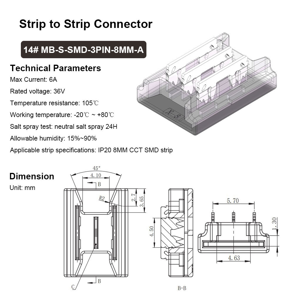 14 # MB-S-SMD-3PIN-8MM-A