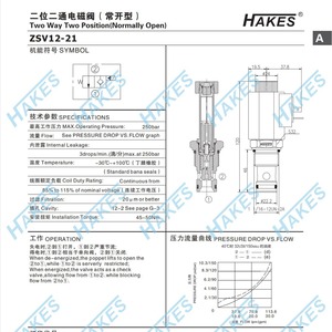 Válvula Solenoide de Dos Posiciones y Dos Vías Normalmente Abierta de Control Manual ZSV12-21 para Agua, Gas y Aceite - Product Image 2