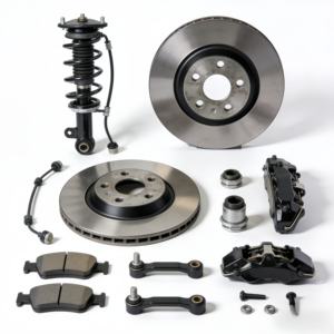 Plaquettes de frein haute performance YUCHI, systèmes de freinage automobile, plaquettes de frein en céramique pour Toyota Hyundai Honda - Product Image 3