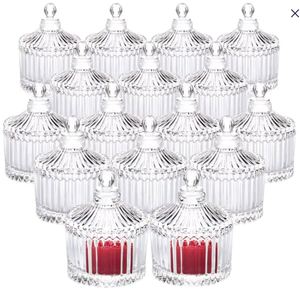 Support de bougie en cire de soja vintage personnalisé avec couvercle, pour aromathérapie, décoration créative DIY pour la maison, pour Noël - Product Image 1