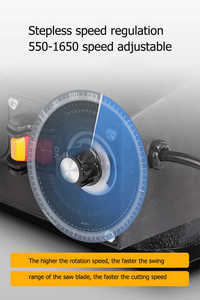 Sierra <span class=keywords><strong>de</strong></span> corte <span class=keywords><strong>de</strong></span> <span class=keywords><strong>madera</strong></span> con iluminación LED, riel deslizante eléctrico <span class=keywords><strong>de</strong></span> 16 pulgadas, máquina <span class=keywords><strong>de</strong></span> sierra <span class=keywords><strong>de</strong></span> calar <span class=keywords><strong>de</strong></span> velocidad variable, <span class=keywords><strong>banco</strong></span> <span class=keywords><strong>de</strong></span> trabajo <span class=keywords><strong>para</strong></span> grabado y carpintería - Product Image 4