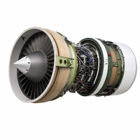 Moteur turbofan GE CF34-1A, poussée de 6650 lb, moteur d'avion pour Bombardier Challenger 600 Regional Jet, turbine turbojet