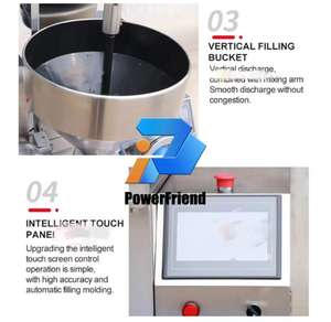 Machine industrielle automatique française d'encrustation de boulettes de viande pour macaron et biscuits pour faire des <span class=keywords><strong>croquettes</strong></span> - Product Image 3